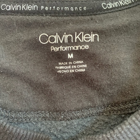 Calvin Klein Performance Black Camo Crewneck! - Picture 3 of 3